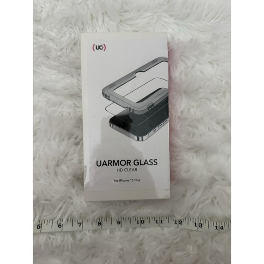 Uarmor Glass Invisible‎ Shield Screen Protector for iPhone 15 Plus